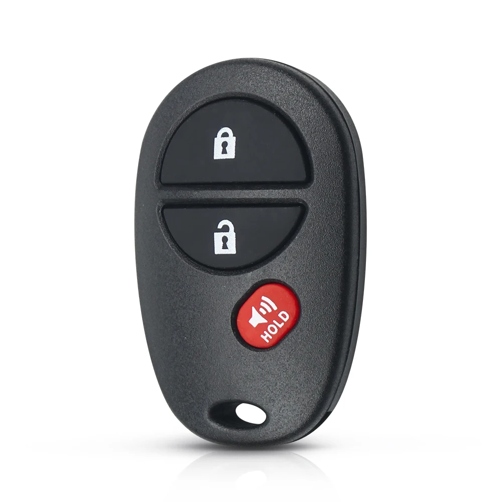 KEYYOU 3/4 przyciski dostęp bezkluczykowy klucz zdalny do Toyota Tundra Highlander Sequoia Sienna GQ43VT20T 315Mhz pilot samochodowy steruje kluczem