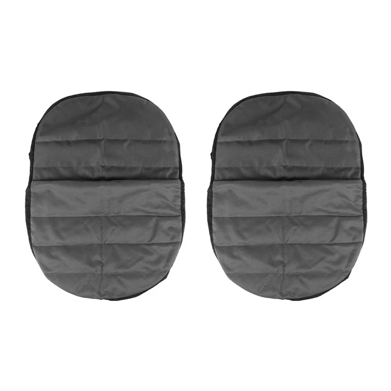 2Set Universal Riding Lawn Mower Tractor Seat Cover Padded Comfort Pad Storage Pouch Medium