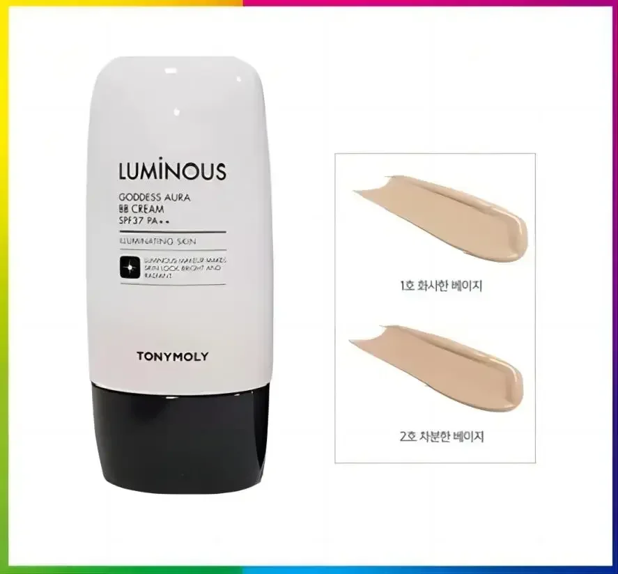 Korean Makeup Tonymoly Foundation BB Cream Pore Cover 45ml SPF37 Primer Sunscreen Waterproofing Concealer Rare Cosmetics Beauty