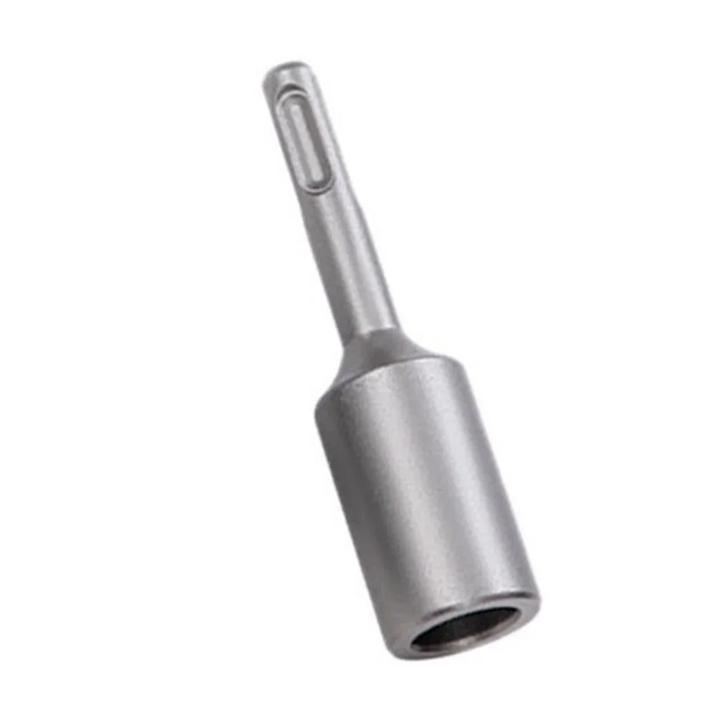 FOR SDS PLUS  Round Shank Alloy Steel Chisel Tool Head For Masonry Stone Ground Rod Driver Tool Forged Steel Drill Bit ﻿