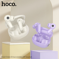 HOCO EQ23 In-Ear Bluetooth 5.4 Earphones Wireless Headsets With USB C Charging Box Portable Music Running Headphones Earbuds