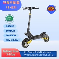 2400W Electric Skateboard  Dual Motor 48V20.8AH Waterproof  E-Scooter 10inch Tire Automatic Cruise Control  Electric Scooter