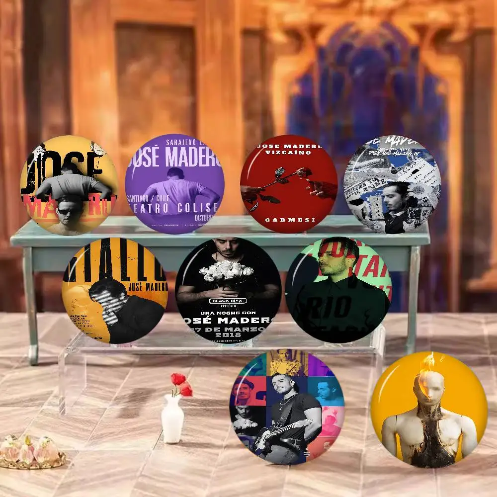 Pin de botón de anime del cantante J-Jose Madero, broche hecho a mano para ropa, insignia de dibujos animados, decoración para mochila, accesorios de joyería