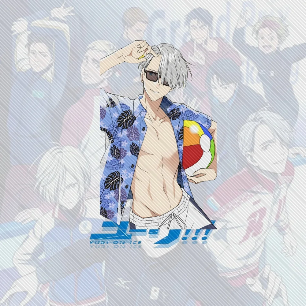 15CM Anime Yuri on Ice Acrylic Stand Model Cosplay Charm Characters Ornament Accessories Goods Collection Christmas Gifts view 6