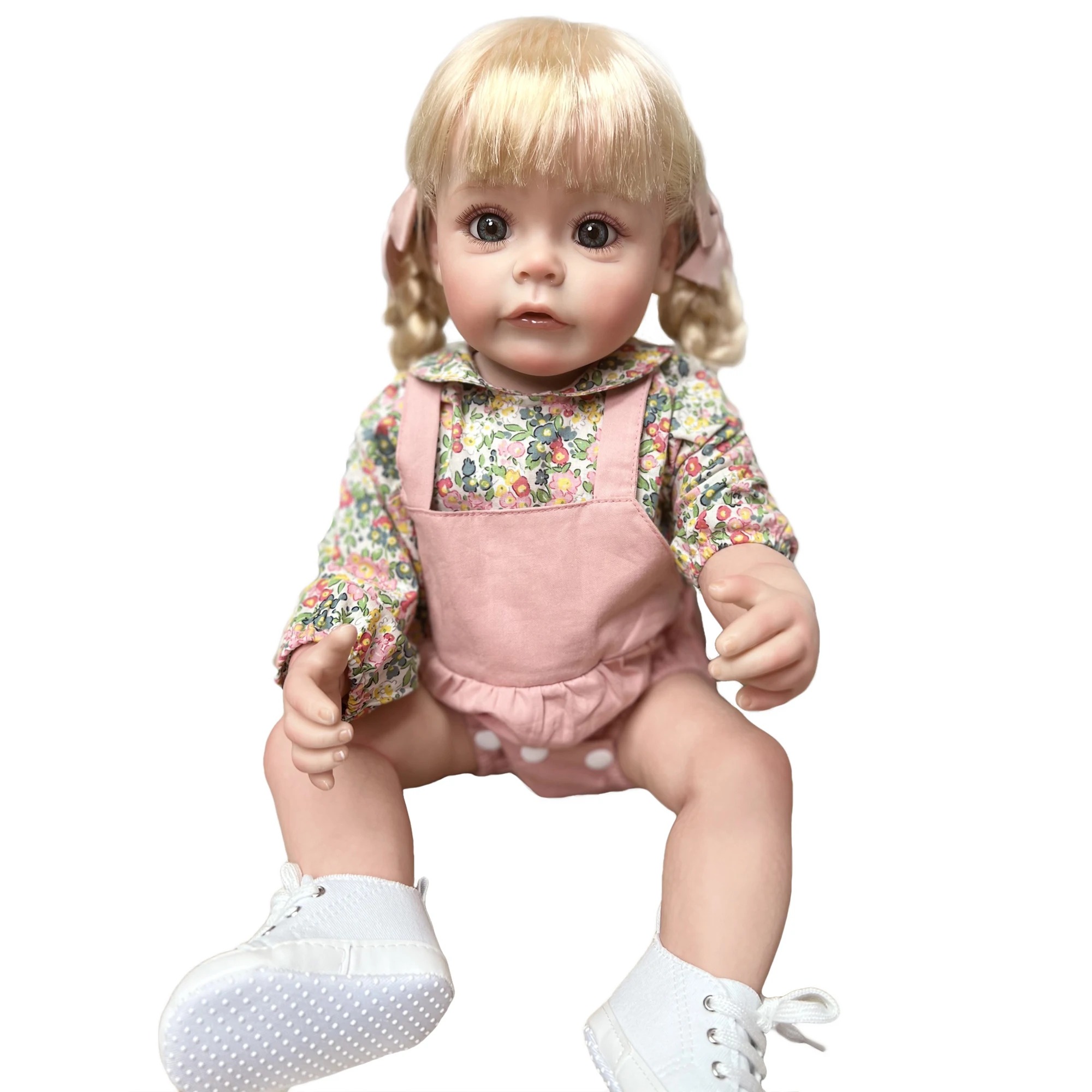 

Lovely Suesue Girl 22 Inch Reborn Bebe Handmade Lifelike Newborn Bebe Doll Painted Reborn Doll реборн девочка muñecas para niñas