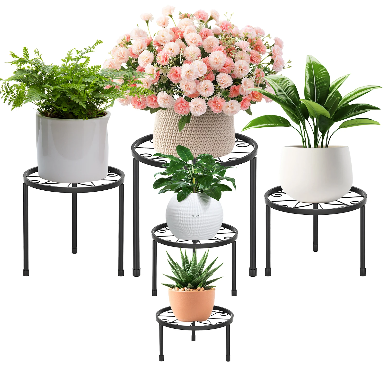 5-pack-decent-metal-plant-standsheavy-duty-flower-pot-stands-for-multiple-plantanti-rust-iron-plant-pot-shelf-decoration-racks
