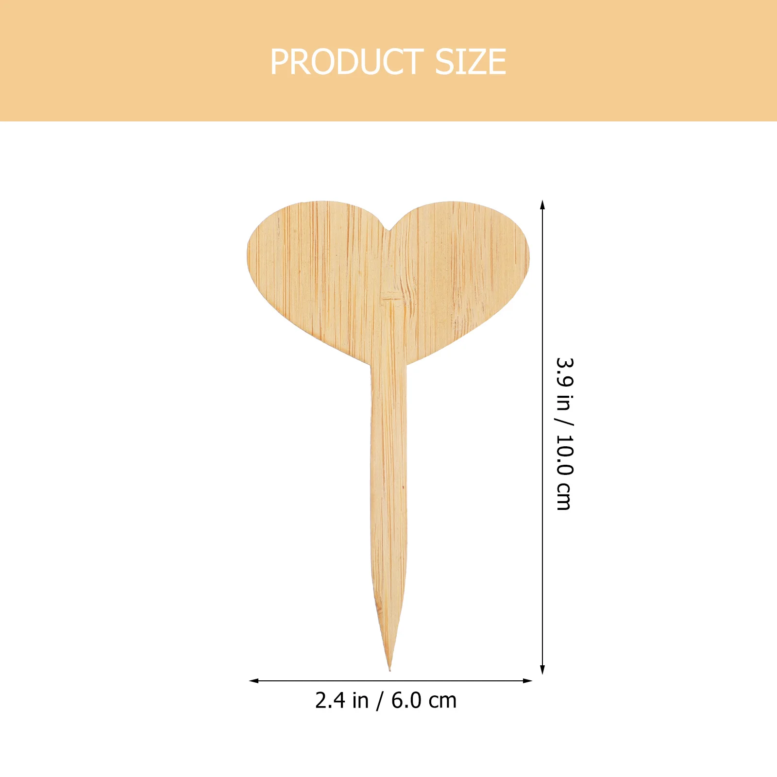 

20Pcs Wooden Plant Markers Round Shape Tags Classify Identify Potted Plants Funny Garden Decor Gift for Garden Lovers