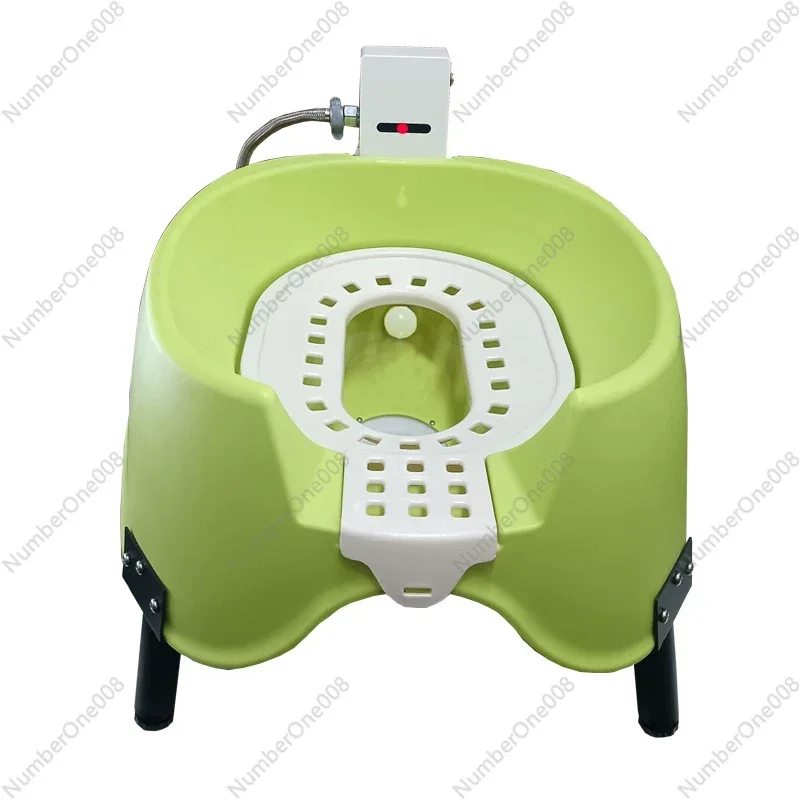 Infrared Induction Automatic Flushing Cat Litter Box Self-Cleaning Toilet with Odor Control for Indoor Pet