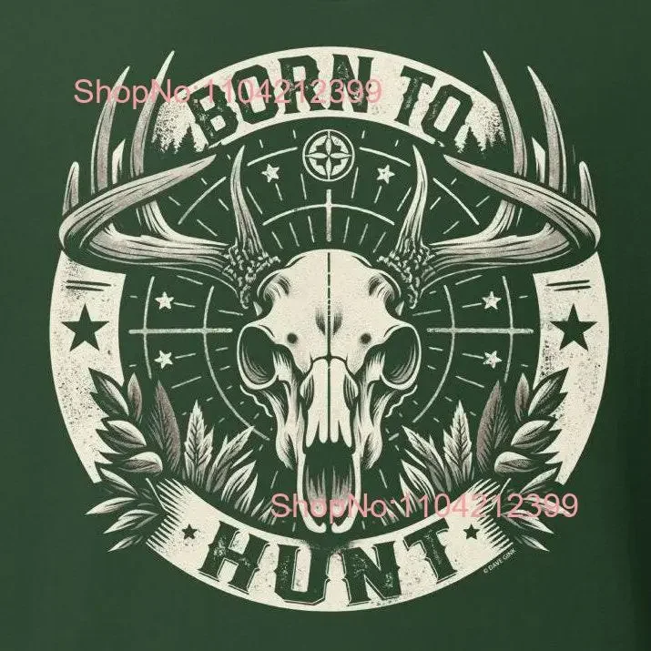 

Футболка Born To Hunt, несколько размеров, доступны цвета, дизайн Dave Gink, винтажная стираная уличная одежда, растягивающаяся, дышащая