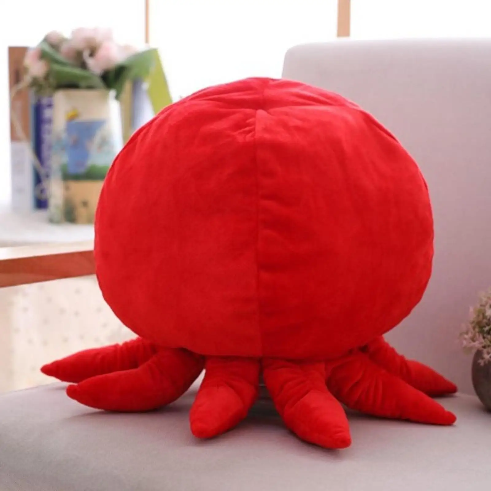 Plush Octopus Headgear Hat Funny Cosplay Costume Party Fancy Dress Women Carnival Novelty Photo Prop Gift