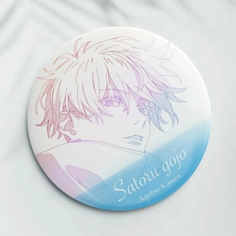 Gojo Satoru Anime Coaster JJK Coffee Water Cup Acrylic Mat Desktop Decor Accessories Collection Cartoon Transparent Ornament