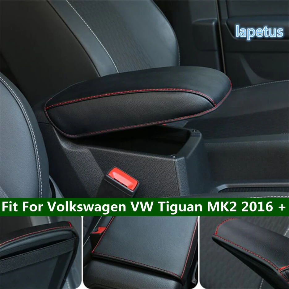 

Car Center Armrest Storage Box Pad Mats Anti-fouling Cushion Cover Protector Waterproof For Volkswagen VW Tiguan MK2 2016 - 2022