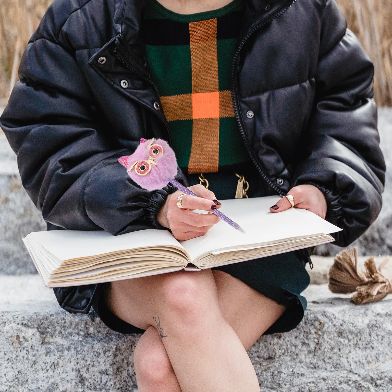 

4pcs Owl Ink Sign Pen For Convenient Sign Pen Supply Students Writing Accessory Household Writing Supply