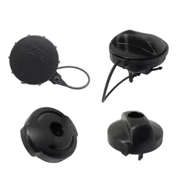 Fuel Tank Cap For Peugeot 301 307 308 408 508 2008 3008 ABS Black Fuel Gas Tank Cap Cover