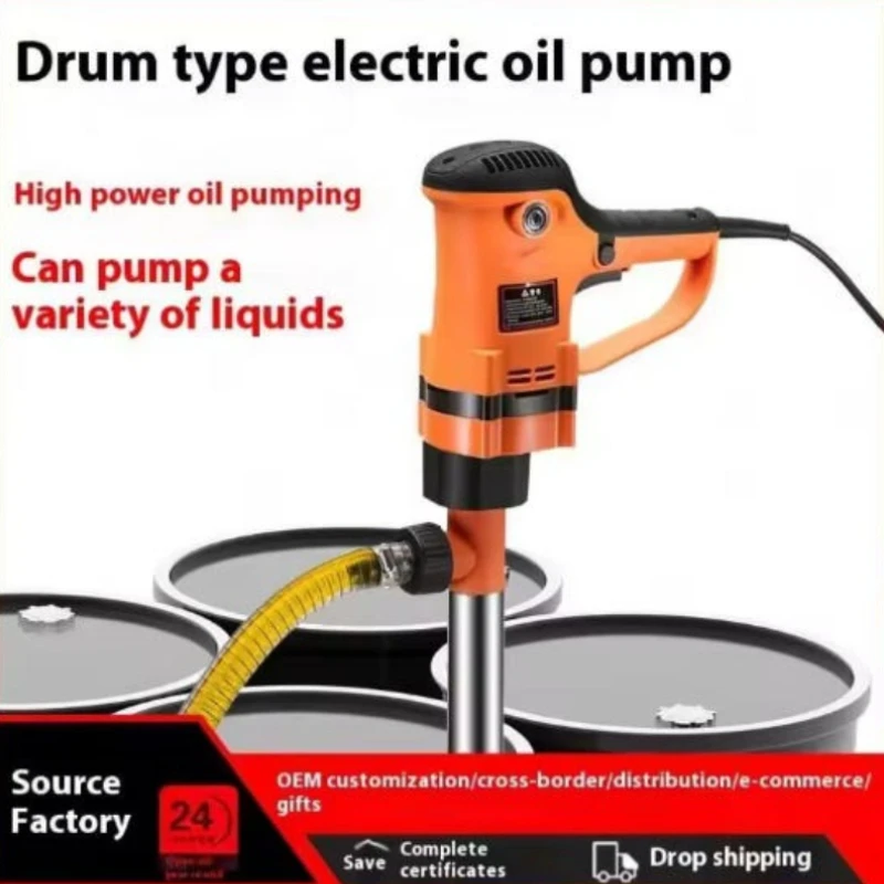 

Portable Electric High Viscosity Suction Pump Electric Drum Pump for Ideal Standard Oil Drums in Chemical Industry