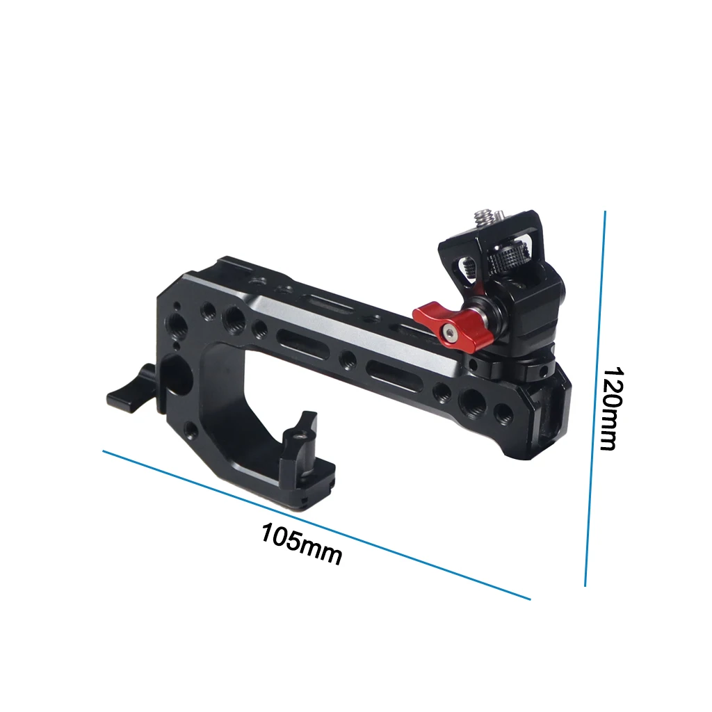 BGNing Aluminium Legierung Kamera Käfig Schutzhülle Stabilisator mit Kalten Schuh Halter für FUJI XT20/XT30 XT30II Kamera Schutzhülle – Detail 34