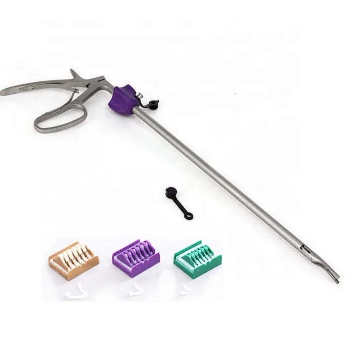 Reusable Laparoscopic Ligating Polymer Clip Applicator