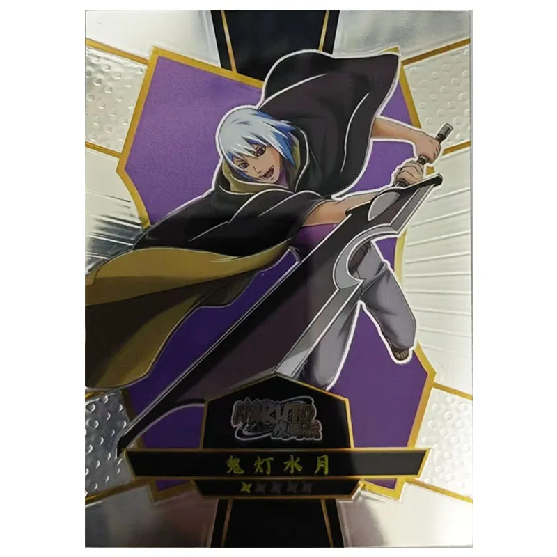 Sac à dos Anime NARUTO pour garçons, carte de collection rare, jouets pour garçons, cadeau d'anniversaire, Nohara Rin Uchiha Shisui, Temari Gaara, Kimimaro Tayuya Karin