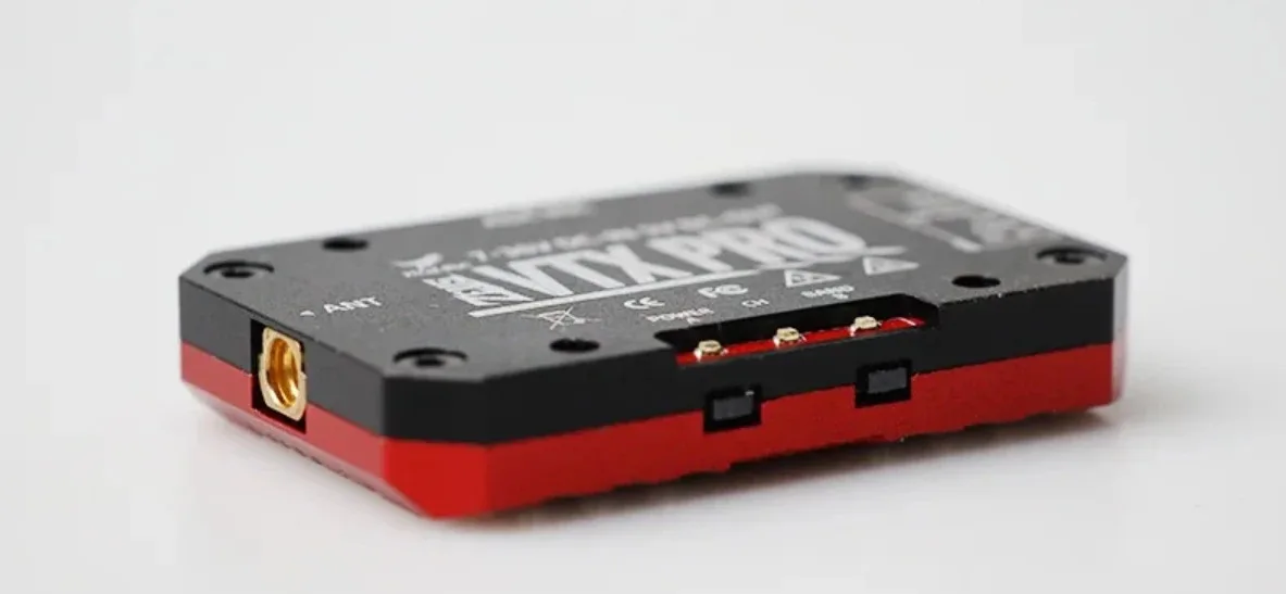 HGLRC Zeus VTX PRO 1.6W Video Transmission Built-in Microphone 7-36V CNC Heat Sink Shell MMCX for RC FPV Racing Drone Long Range