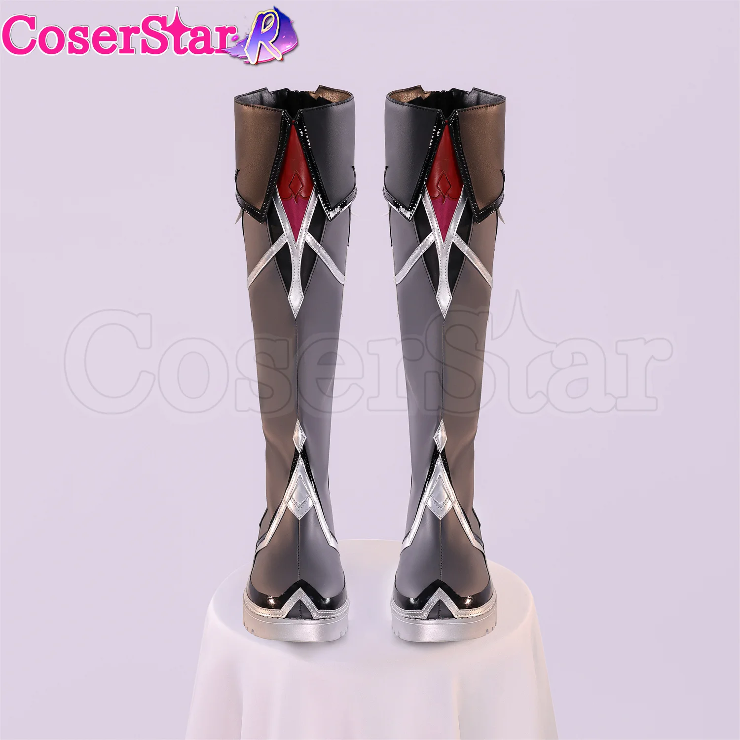 

CoserStar-R Game GenshinImpact Durin Cosplay Costume Shoes Carnival Halloween Anime Role Play Boots Prop