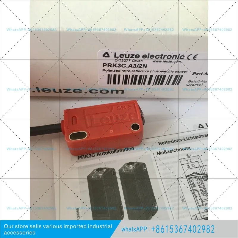 Germany Laoyi test LEUZE photoelectric switch PRK3C. A3/2N