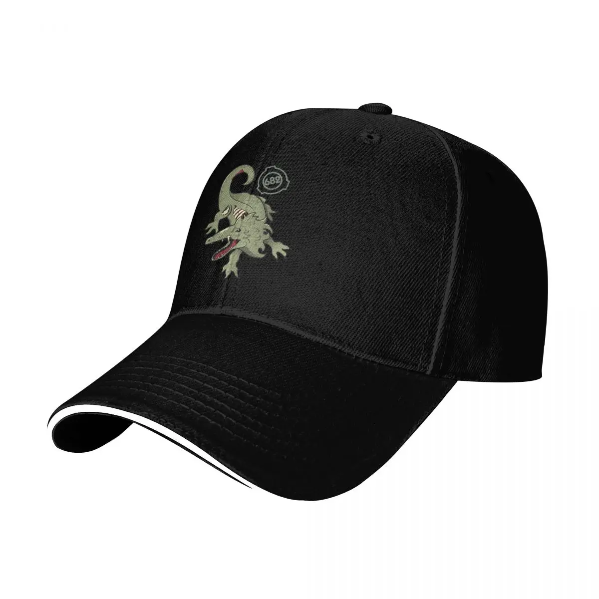 SCP-682 Hard-to-Destroy Reptile Baseball Cap Snapback Flat Bill Strapback Dad Hat Six Panel Structured Crown