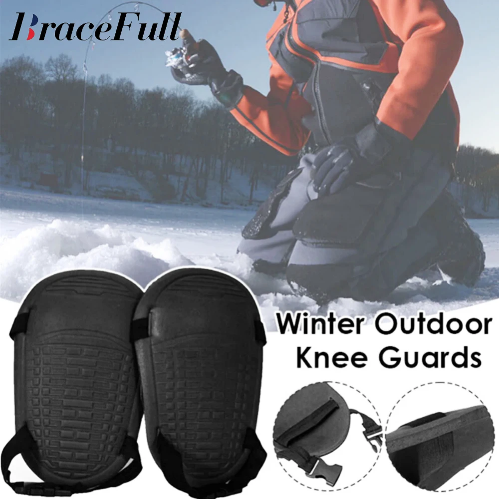 Ice Fishing Knee Pad Working Soft Foam Padding Workplace Safety Self Protection for Gardening Cleaning Protective Sport Kneepad