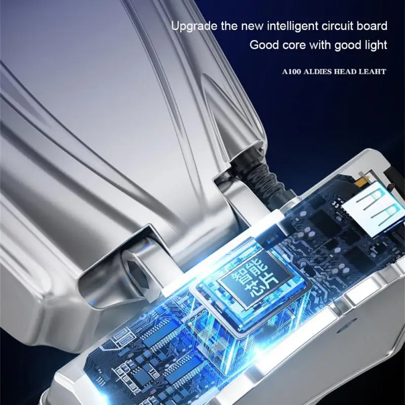 Portable Outdoor Headlamp Waterproof Head Mounted Long Shot Chargable Durable Camping High Intensity Led Headlights Adjustable