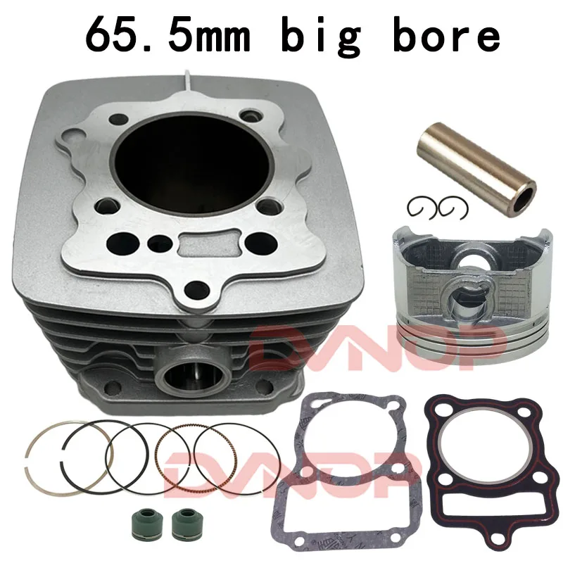 Zestaw cylindrów motocyklowych o dużym otworze 65,5 mm do CG150 ZJ150 CG ZJ 150 150 big to 250