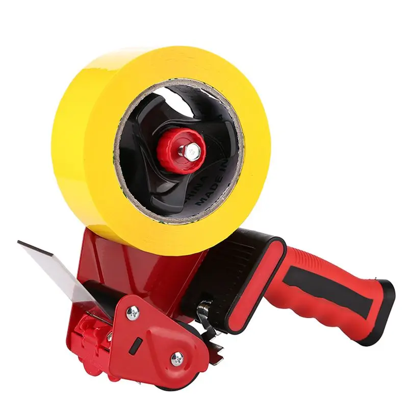 Tape Gun Standard Handheld Tape Dispenser 5cm Width Plastic Sealing Tape Holder Cutter For Box Carton Sealing And Packaging