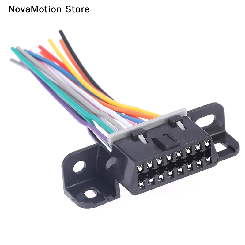 [NM]16 Pin OBD2 Cable Female Extension Connector OBD 2 Adapter Cable[NM]