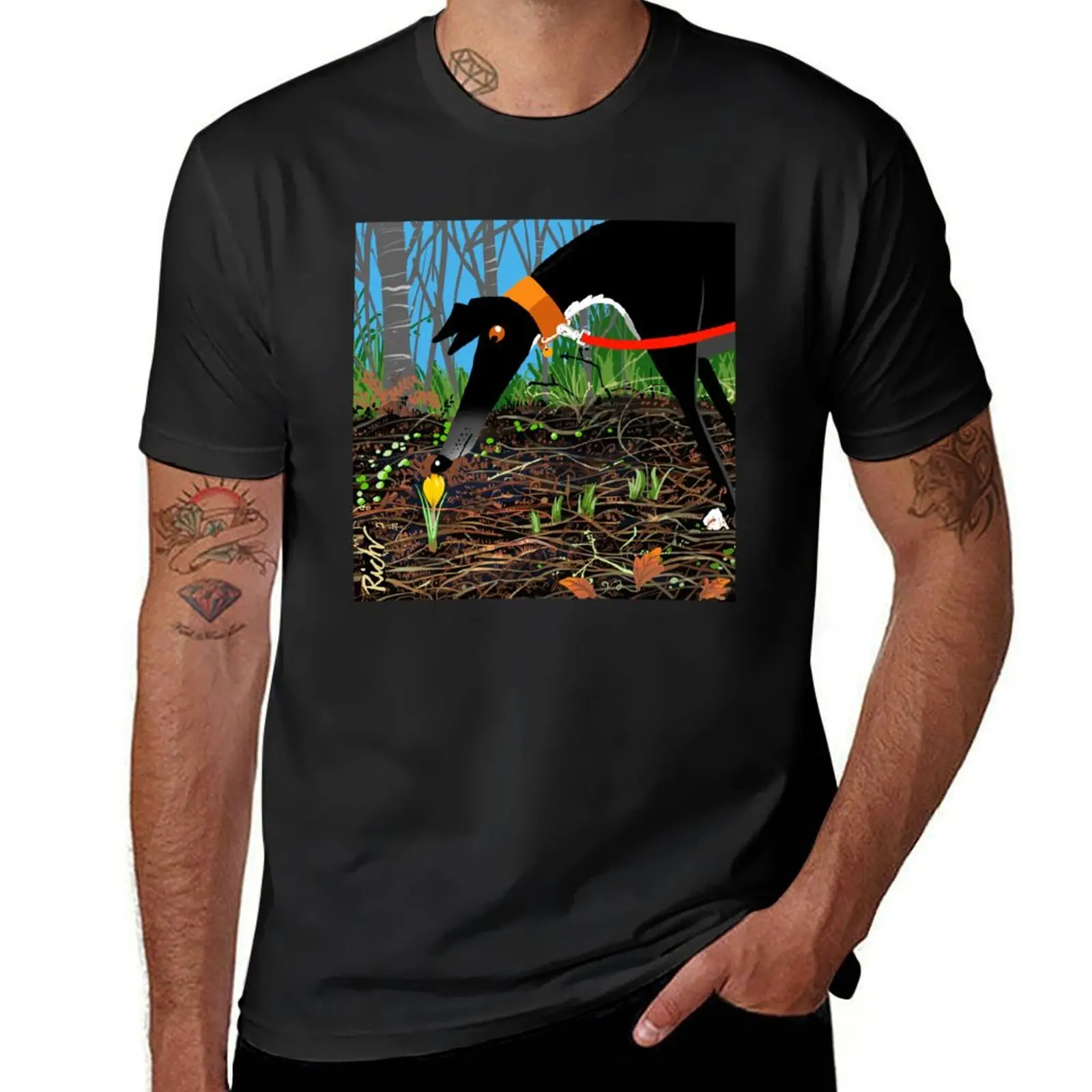 

The early Crocus T-Shirt gifts for boyfriend vintage graphic tee summer tops sweat shirts, men