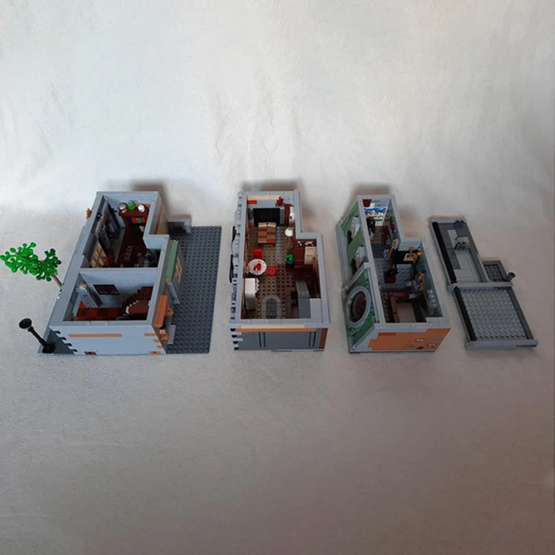 2713 قطعة MOC Greentumes Grocorumes غريب الأطوار لتقوم بها بنفسك نموذج اللبنات ألعاب عيد ميلاد هدية