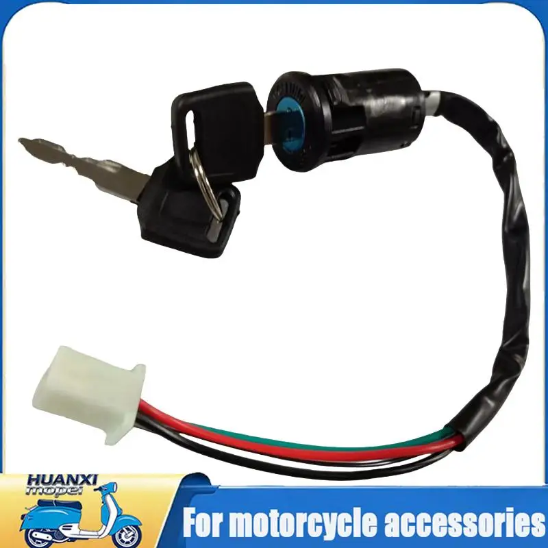 Motorcycle Ignition Switch + Keys Scooter Accessories Fit For Quad Dirt Bike For ATV On/Off Plastic Universal Replacement Parts Fast Delivery