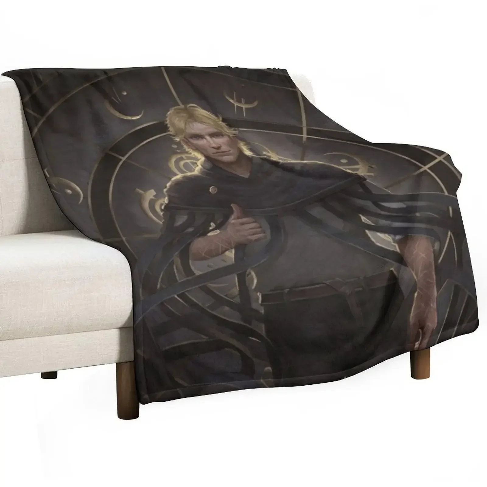 Mistborn - Kelsier snaps in the Pits of Hathsin Throw Blanket Softest Comforter Travel Soft Plush Plaid Blankets