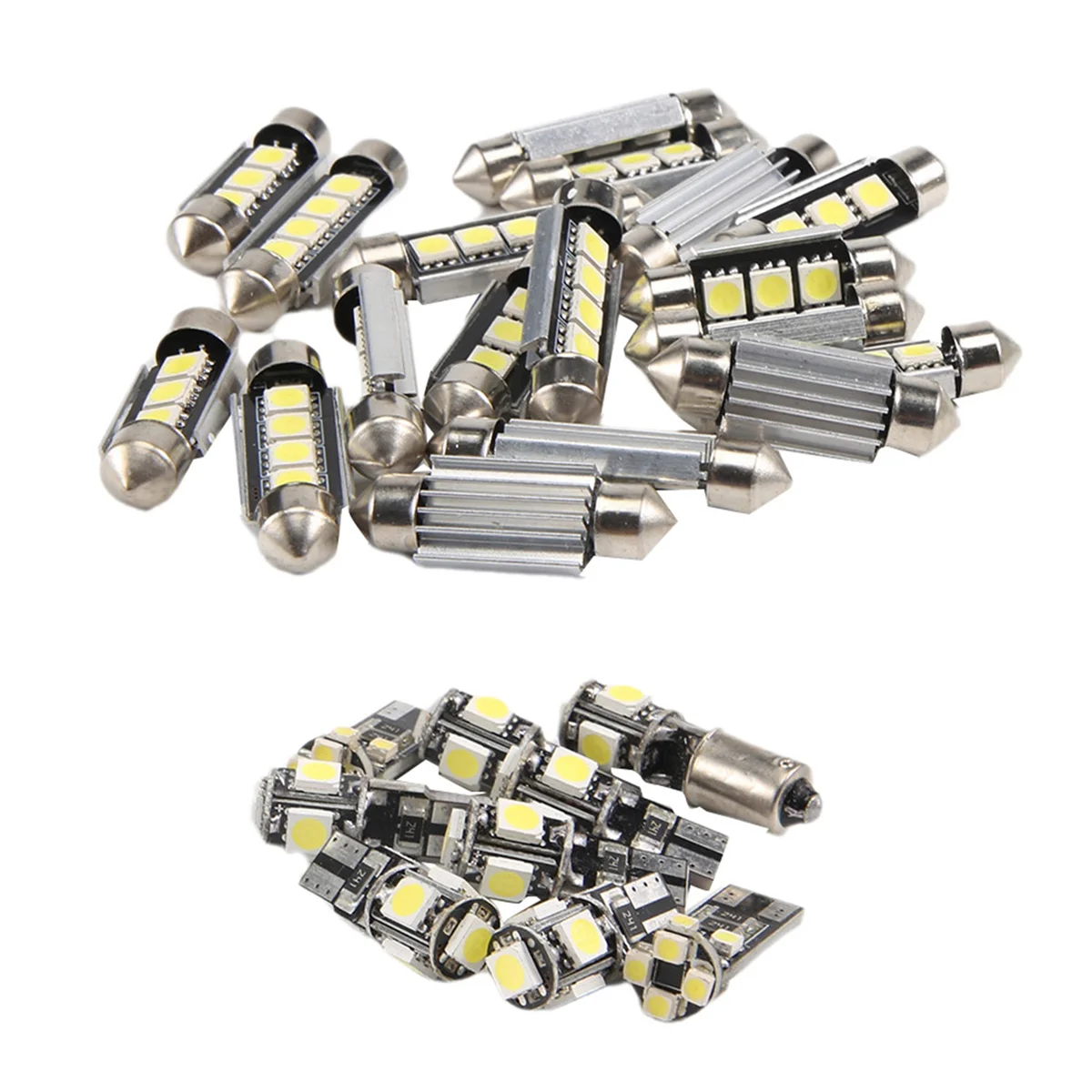 차량용 화이트 LED 조명 키트, 메르세데스 벤츠 E 클래스 W211 2002-2008, 27 개