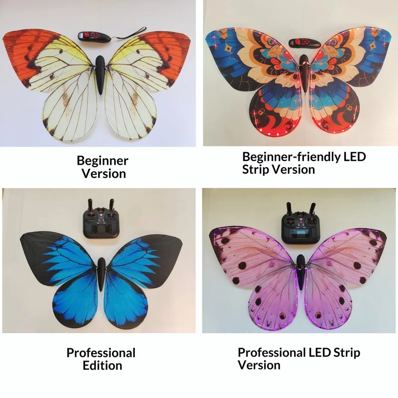 

Беспроводной пульт дистанционного управления Wind Feather Bionic Flapping Wing Aircraft Star Same Style Bilibili Gala для концертов, свадеб и церемоний открытия