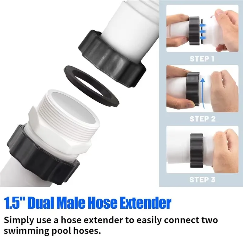 1pcs Heavy Duty Pool Plunger Valve Assembly 26004E Sink Drainer with Extended Drain Pipe Fittings – Durable & Easy Installation