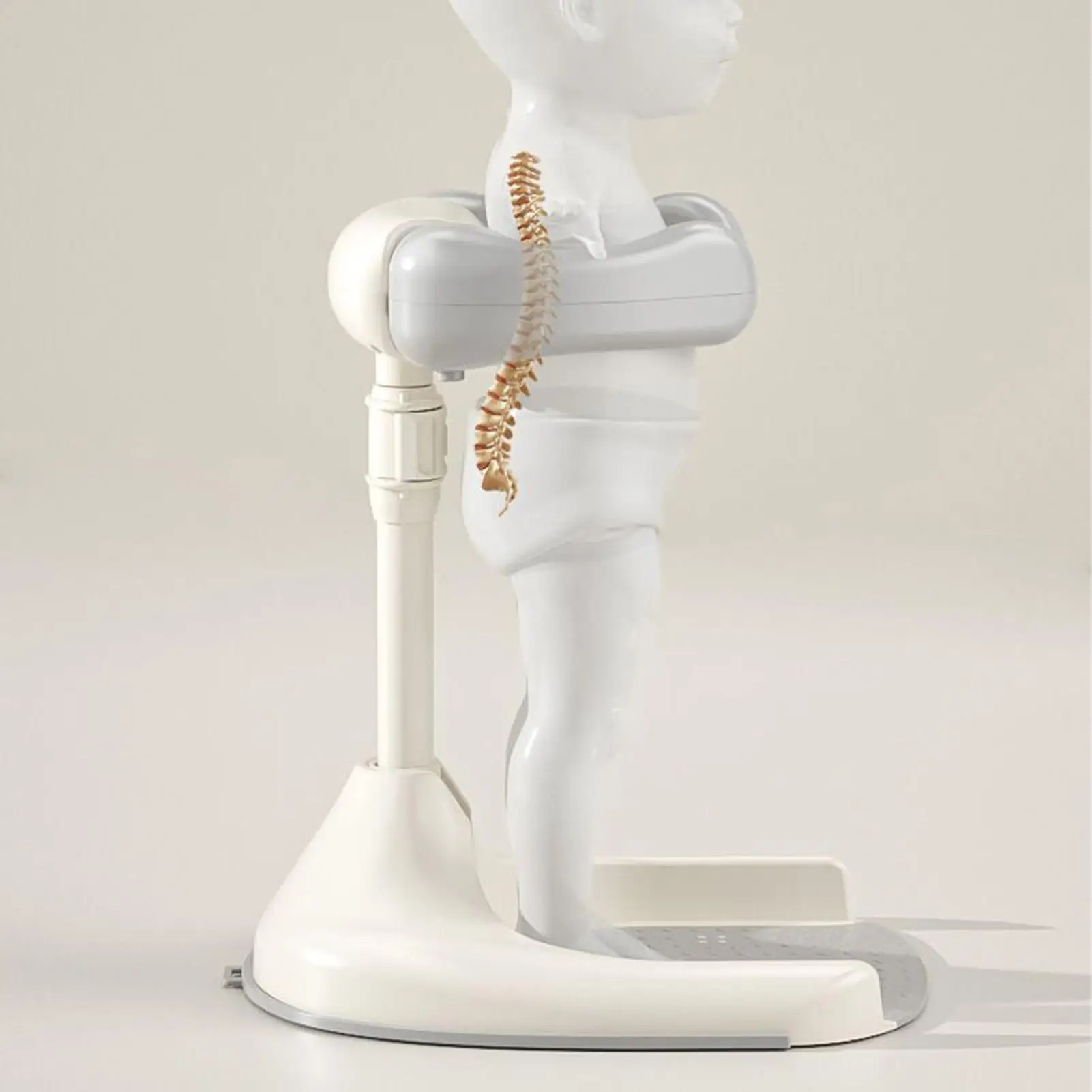 

Bath Seat for Stand Up Showering Baby Shower Stand Bath Seat Adjustable Armrest Standing Support for Bathing Toddler