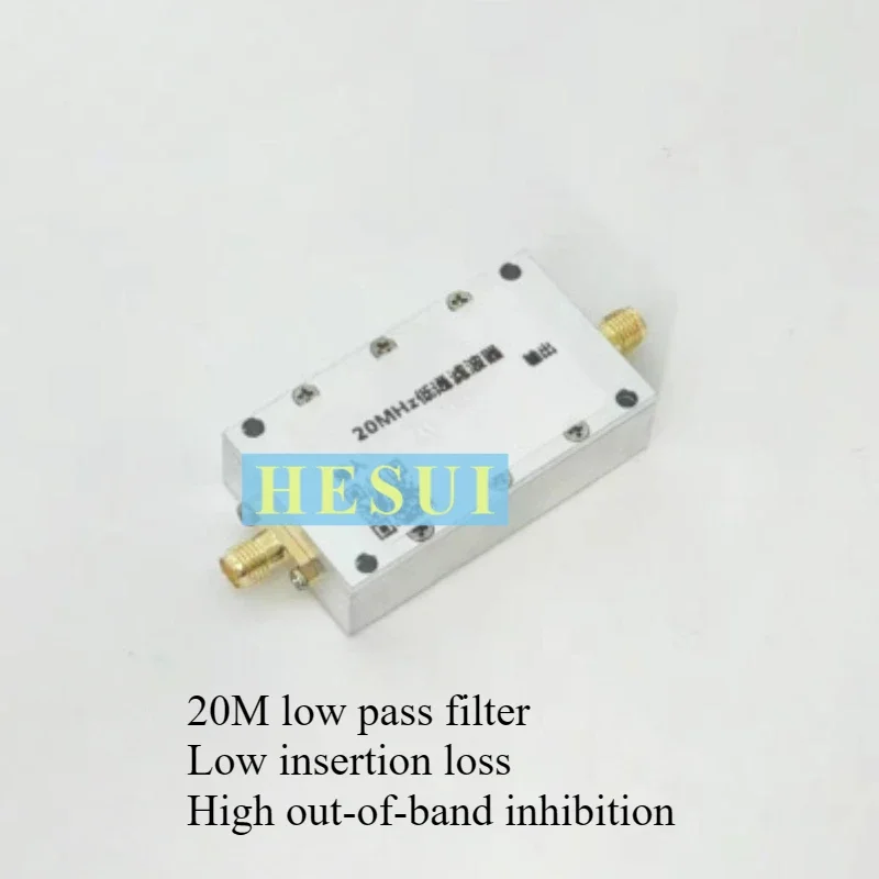 

Фильтр нижних частот 20 МГц, гармонический фильтр, прямоугольный переменный синус, 20 м, IF-фильтр, низкочастотный сигнал