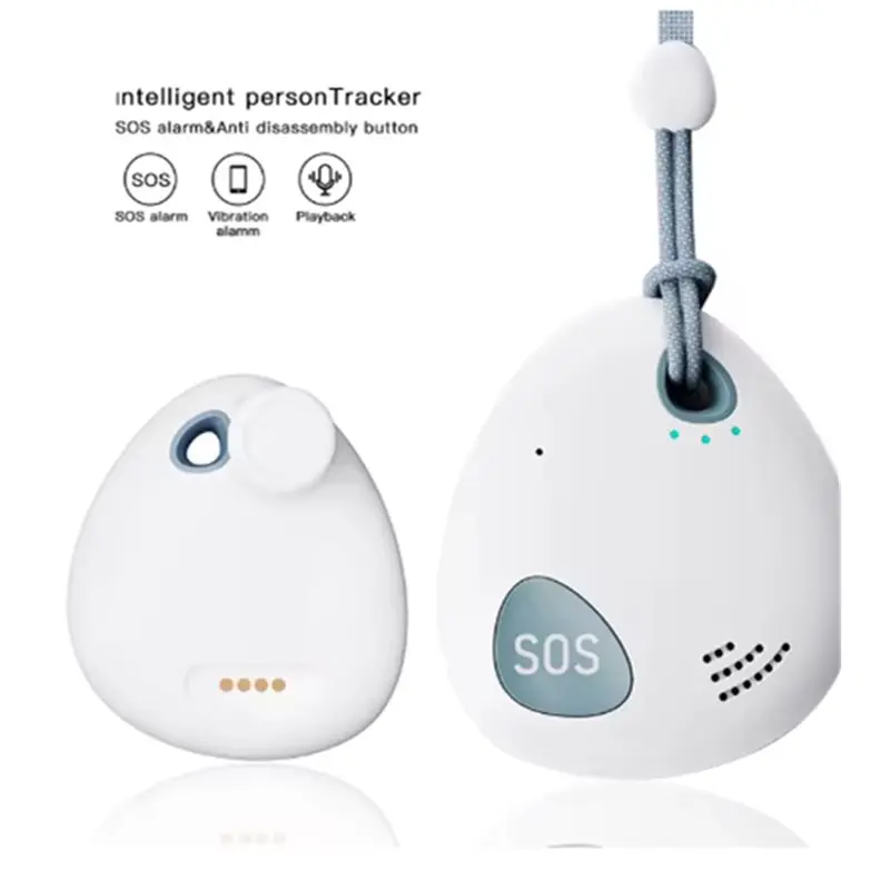 【FAST-SALE】GPS Tracker Waterproof Smart Personal Water-Resistant Anti-Lost SOS Alarm APP Remote Control Dual SIM Card For GSM/WI