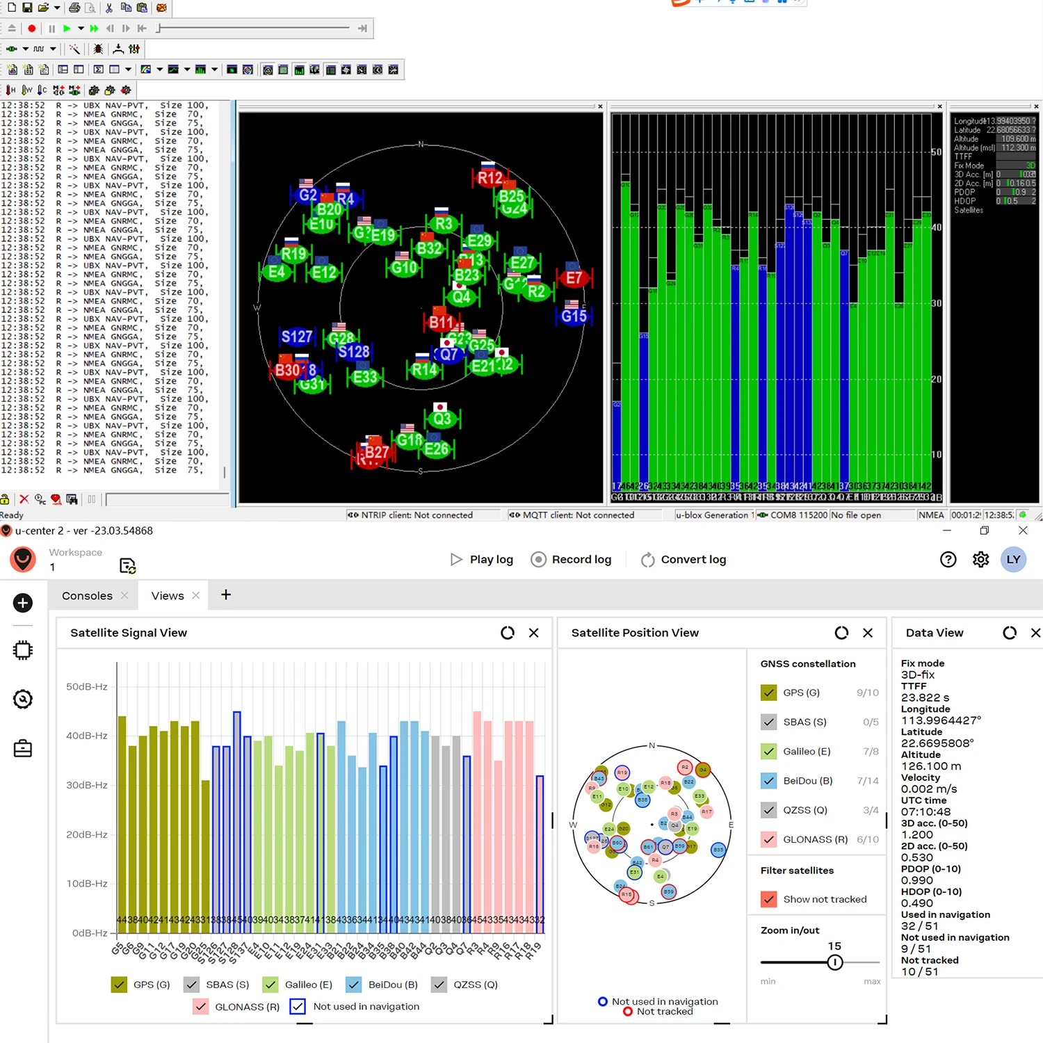 QUESCAN 20Hz AN121 M10 Mini GPS Module UBX-M10050-KB GPS GLONASS Galileo BeiDou QZSS SBAS GNSS Receiver for FPV Drone Racing - Image 6