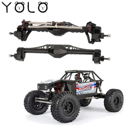 Aluminum Alloy Front and Rear Portal Axle for 1/10 RC Crawler Car Axial Capra 1.9 Unlimited Trail Buggy UTB Currie F9 Upg