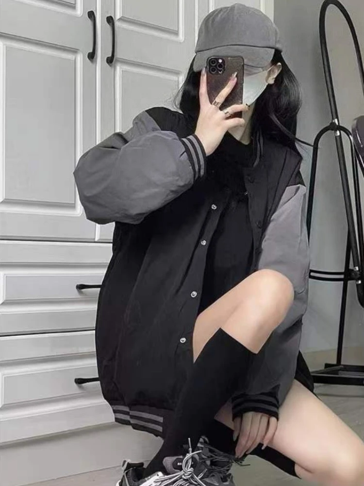 سترة بيسبول عصرية خفيفة الوزن لعام 2025 سترة نسائية للربيع والصيف للأشعة فوق البنفسجية فضفاضة تناسب ملابس الشارع المعزولة القابلة للتنفس #5