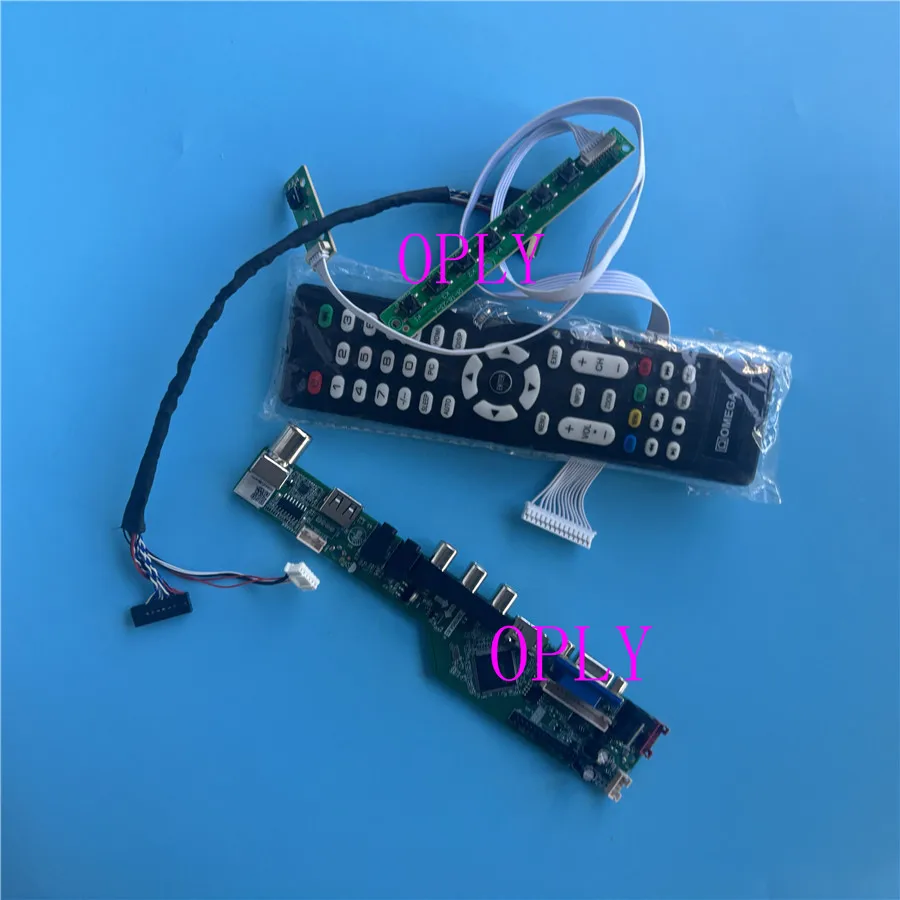 TV Controller board kit  LED Screen for M156NWR2 R0 NT156WHM-N10 NT156WHM-N50 1366X768 15.6