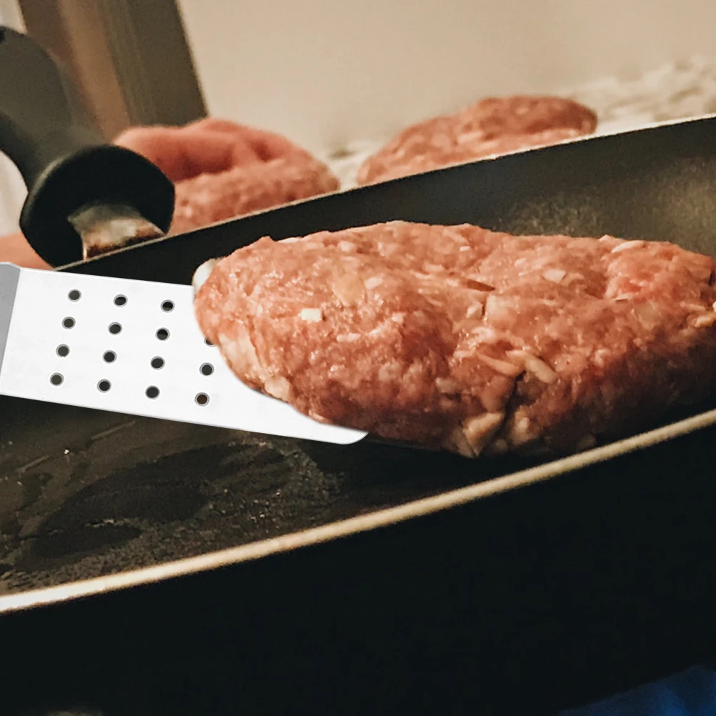 

Barbecue Spatula Metal Grill Bbq for Accessories Turner Serving Utensil Steak Spatulas Meat