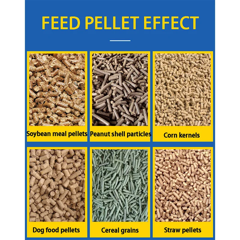 Molino de pellets de KL-150 multifunción, máquina para hacer alimentos, granulador de alimentos para animales domésticos, 4,5 kW, 220V/380V, 70-140