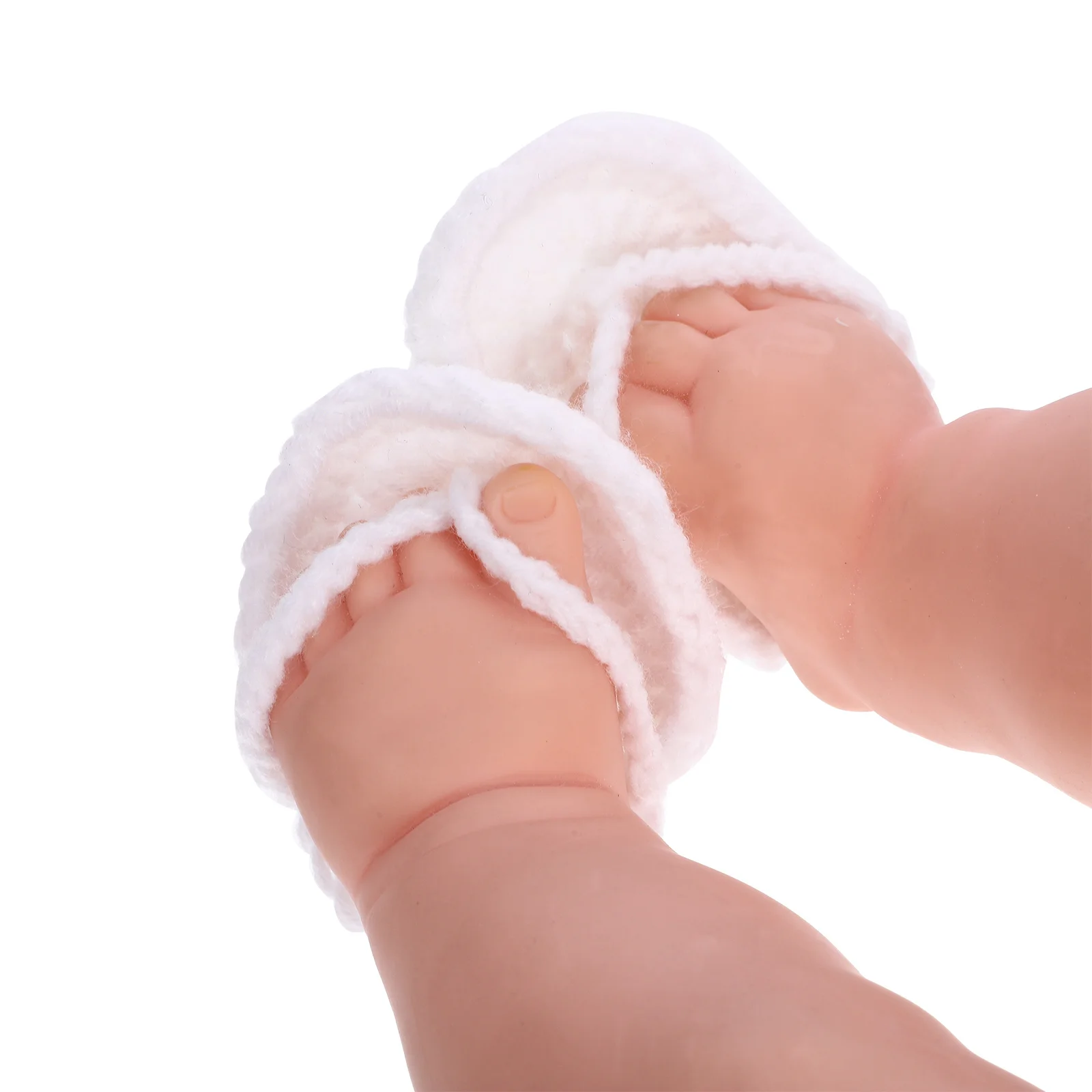 

Mini Crochet Booties Baby Photo Props Newborn Knitted Slippers Photography 0 s Cute Funny High Quality Gifts Infant Families