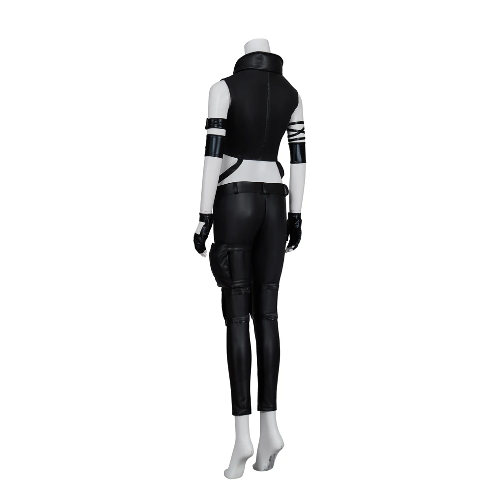 Game Sonya Blade Cosplay Mortal Kombat 11 Costume Sexy Women Black Combat Suit Halloween Carnival Party Fighting Uniform