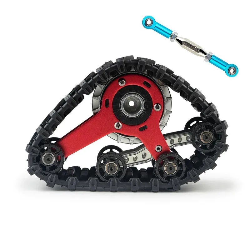 

4PCS Simulation Model Car Climbing Track wheels for 1/10 1/8 RC Crawler Car TRX4 SCX10 RC4WD D90 Tank 300 JIMNY TRX6 Diy Parts